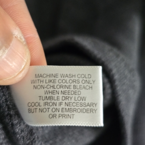 U.S. Polo Assn Mens Sweat Shirt  XL Long Sleeve Henley Gray  Exellent - Picture 8 of 10